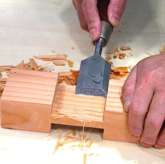 Набір японських дамаських стамесок - Зображення 4