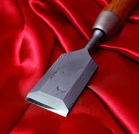 Набір японських дамаських стамесок - Зображення 3