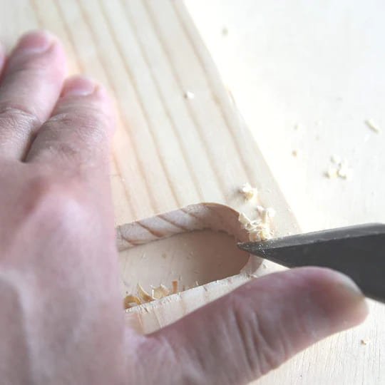 Японський ніж Kiridashi для правої руки - Зображення 3