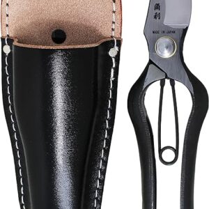 Ножиці садові KAKURI зі шкіряними піхвами