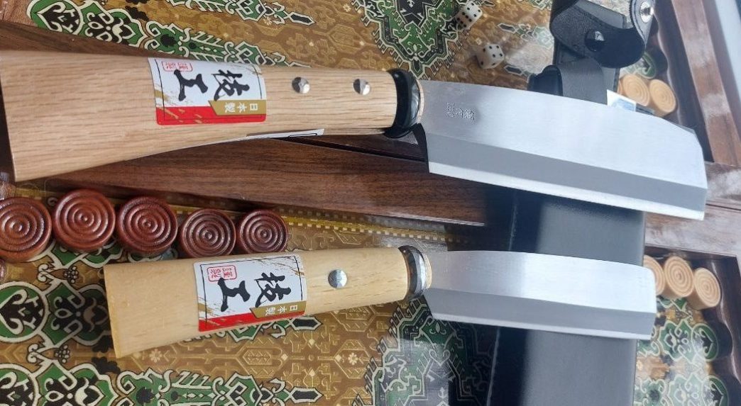 Японська сокира NATA 150 ㎜ з піхвами (одностороння заточка)