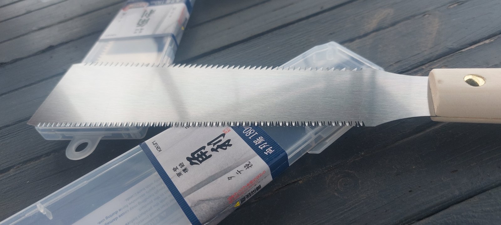 Двостороння пилка RYOBA 180мм (KAKURI) - Зображення 4